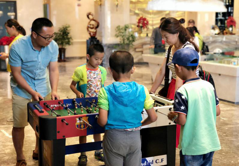 百酈灣舉辦“激情夏日，足球盛宴”活動