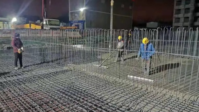 戰(zhàn)疫情、 搶工期， 保節(jié)點 、勇爭先—天津百酈榮錦苑項目主體結構全部順利完成